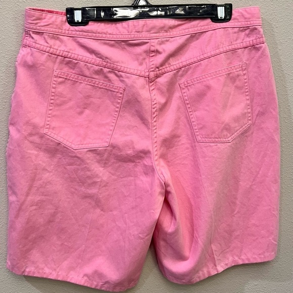 Christopher & Banks, hot pink denim shorts 20W #329 - Picture 2 of 4